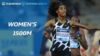 Sifan Hassan races to meeting record in Florence 1500m - Wanda Diamond League