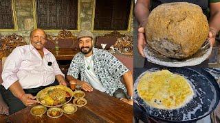 India की सबसे बड़ी बाटी & जखोल्मा पूरी खाई है कभी? Biggest Puri & Bati at Traditional Khana Udaipur