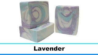 Lavender, Cold Process Soap Making and Cutting, 18th Loaf