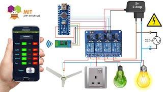 DIY Smart Home Appliance Control Via bluetooth