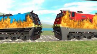 STOPPING Train in Indian Bikes Driving 3D