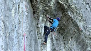 Ted Kingsnorth The Outdoor Office: Terminator 8b+ First Ascent