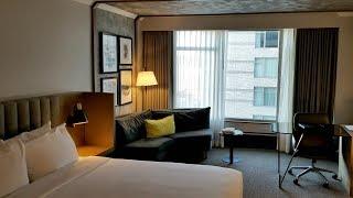 Room Tour of The Duniway Portland, A Hilton Hotel