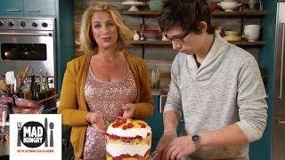 Christmas Peach and Raspberry Trifle Dessert - Mad Hungry with Lucinda Scala Quinn