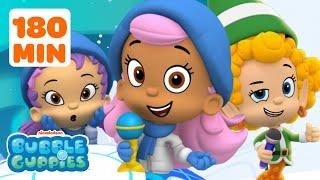 180 MINUTES of Winter and Holiday Cheer! ️ | Bubble Guppies | Nick Jr.