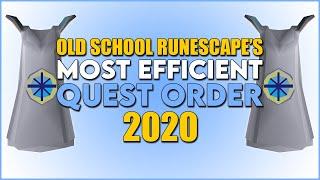 OSRS's Most EFFICIENT Quest Order