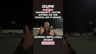 ISUPK UNIVERSITY...GET OFF THE COUCH AND SIGN UP NOW...@isupk.com