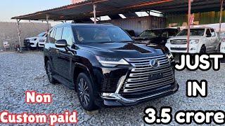 Non custom LEXUS LX600 Twin Turbo 3.5 (2023) fresh imported | just in 3.5 crore | Ncp cars Quetta