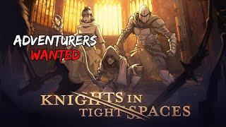 (FIGHT IN A STYLISH MEDIEVAL WORLD) Knights in Tight Spaces Gameplay (First Impressions)