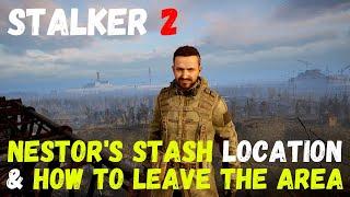 STALKER 2: NESTOR'S STASH Location & How to leave the irradiated area! #stalker2