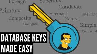 Database Keys Made Easy - Primary, Foreign, Candidate, Surrogate, & Many More