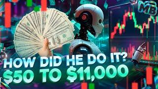 TURN 50$ into 11,000$+ in 7min | Binary Bot | Options Trading Strategy 2025 - Pocket Option Bot 2025