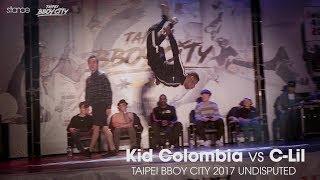 Kid Colombia vs C Lil ► .stance x Taipei Bboy City x Undisputed 2017 ◄