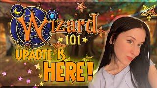 LIVE: WIZARD101 UPDATE IS HERE!!!