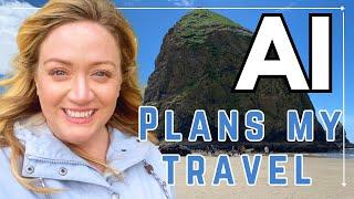 AI Planning my Travel Day! Down the Oregon Coast | Solo Female Travel