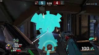 Quake Champions 1on1 vs Starta1e (he laggy ping 100 )