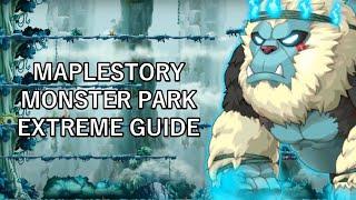 MapleStory Monster Park Extreme Guide