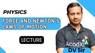 Force and Newton's Laws of Motion || L-4 || Physics #pyq #kota #nlm #inertia