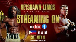 Keyshawn Davis vs Gustavo Lemos | INTERNATIONAL STREAM