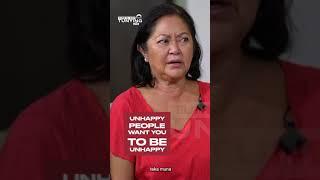 Liza Marcos: Unhappy people want you to be unhappy