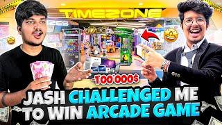 Jash Challenged Me To Win Jackpot In Arcade Game ₹1,00,000 -Ritik Jain Vlogs