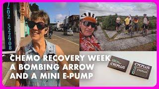 Julie's Chemo Rest Week Update | CYCPlus AS2 Pro Mini E-Pump | Sunday Bombing Arrow Gravel Ride