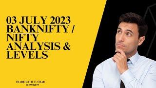 Banknifty & nifty levels | Trade with Tushar |