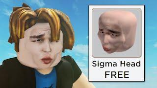 Roblox how to Get SIGMA FACE for FREE!