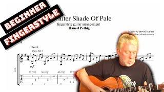 A Whiter Shade Of Pale TAB - fingerstyle guitar tabs (PDF + Guitar Pro)