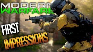 MODERN WARFARE FIRST IMPRESSIONS | 2v2 FLAWLESS GAMEPLAY!