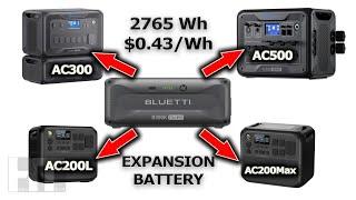 BLUETTI B300K Dirt CHEAP Expansion Battery For AC300 AC500 AC200L AC200MAX