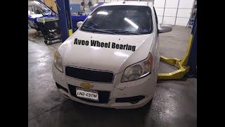 2011 Chevrolet Aveo Wheel Bearing Replacement