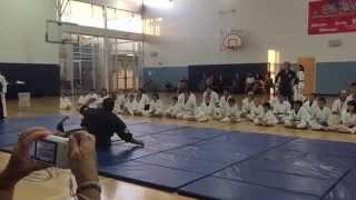 Kinney Karate One Step Sparring with Dominic and Nick