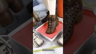 Весенние сапоги на молнии #женская обувь