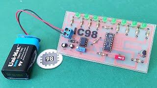 DIY Sliding LED Signal Circuit - New idea!