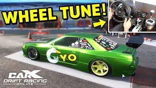 No Assist Steering Wheel Tune - CarX Drift Racing Online