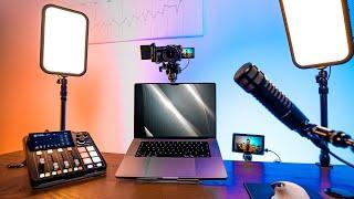 Build The Ultimate YouTube Studio Setup (Perfect For Tiny Rooms)