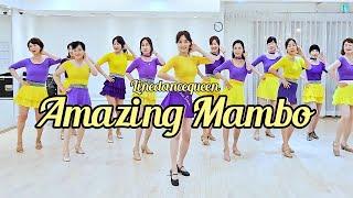 Amazing Mambo Line Dance l Beginner l 어메이징 맘보 라인댄스 l Linedancequeen l Junghye Yoon