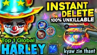 100% Unkillable Harley with Best Build + Emblem set 2022 • Top 1 Global Harley by kyaw zin thant