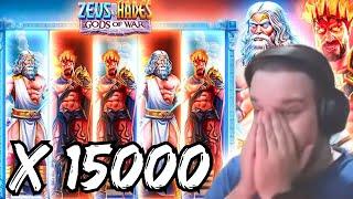 МАКСИМАЛЬНЫЙ ЗАНОС Х15000 В ZEUS vs HADES! ТОП ВЫИГРЫШ НЕДЕЛИ