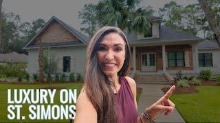 Inside St Simons Island GA LUXURY home for sale in Gated Neighborhood [living on St Simons Island]