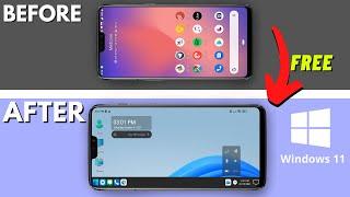 How to Turn Android into Windows 11 COMPLETELY! (no root)