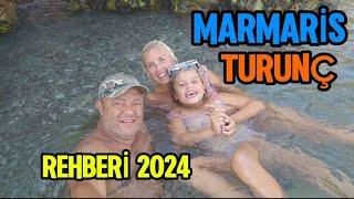 Marmaris Gezi Rehberi / Turunç Koyu Marmaris / Ucuz Tatil Nasıl Yapılır! /