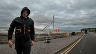 Fishing On A School Night Blue Anchor Bristol Channel October 2024