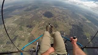 Jet Flew Below Ultralight Airplane, Descending from 10,000 Feet￼, Raw