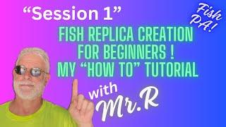 Creating a "Black Crappie" Replica Tutorial
