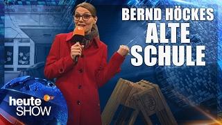 Tina Hausten berichtet live von Bernd Höckes alter Schule | heute-show vom 17.02.2017