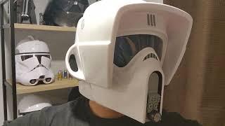 Star Wars 2023 The Black Series Scout Trooper helmet by Hasbro