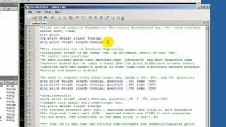STATA Video #7 Quantile Regression