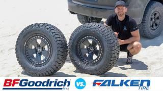 BFGoodrich All Terrain KO3 vs Falken Wildpeak AT4W - The Differences Tested and Explained